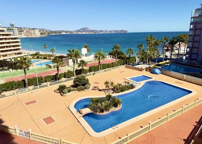 아파트 3b Mar Ii Con Vistas Al Mar 칼페